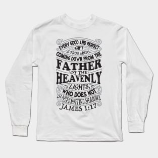 James 1:17 Long Sleeve T-Shirt